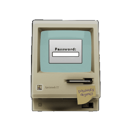 Computer Mac Sticker