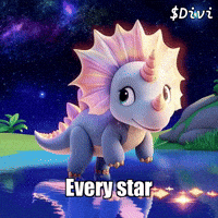 Stars Night GIF by Divineasaur