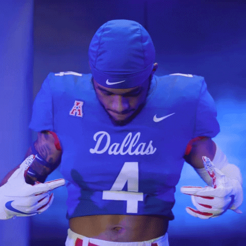 Lets Go Win GIF by SMU Football