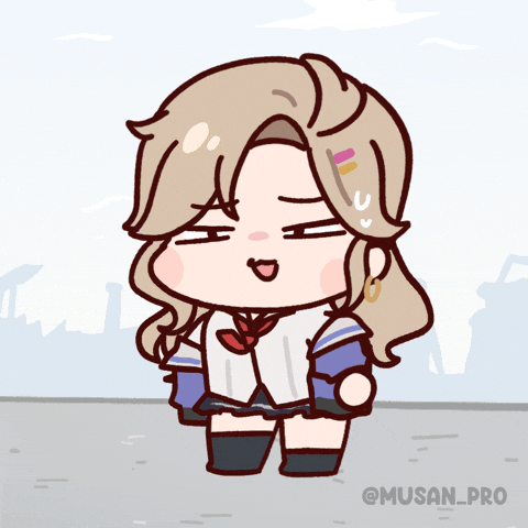 Tired Chibi GIF
