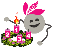 X-Mas Christmas Sticker by Kopfkino Werbeagentur