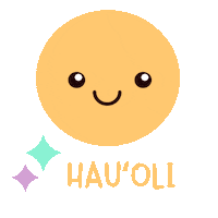 Happy Hawaii Sticker by Design Jord