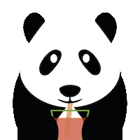 Straw Plasticfree Sticker by pandoo