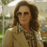 Elizabeth Perkins Listening GIF by STARZ