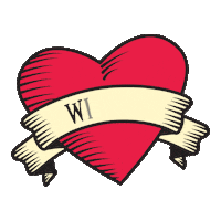 winona ryder heart Sticker by Creeper