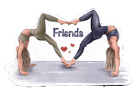 Friends Love Sticker by FreshStretching