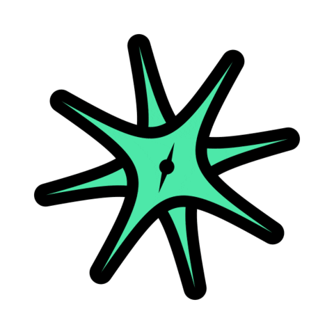 Compass Sticker