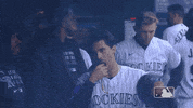 Sitting Major League Baseball GIF by MLB