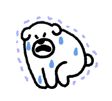 Dog Crying GIF by takadabear