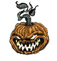 cukeone halloween sticker glitch horror Sticker