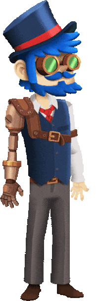 CreateForLife ready steampunk braxton buildingfight Sticker