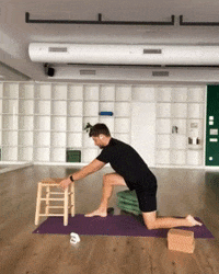 Yoga Pose GIF by YOGABODY