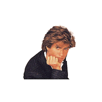 Spotlight_UK nostalgia spotlight 80s music george michael Sticker