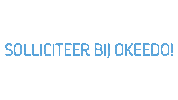 Okeedo zorg solliciteren detachering werkenindezorg Sticker