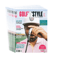 golfnstylemag golf lifestyle magazine paulripke Sticker