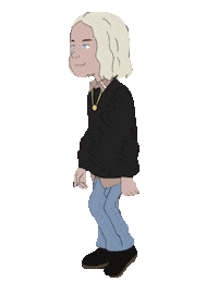 President Trump Smoking Sticker by Brother Leo