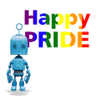 Rainbow Pride Sticker by O2