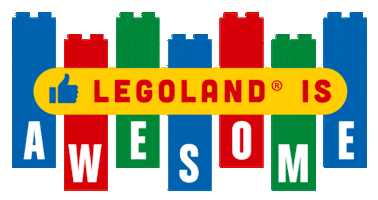 Awesome Theme Park Sticker by LEGOLAND Windsor