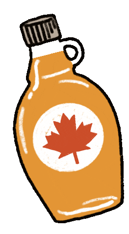Maple Syrup Canada Sticker by maplefromcanadajp