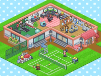 Tennis 8Bit GIF