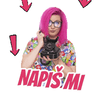 Contactme Sticker by monikapolasek