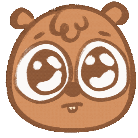 Hamster Love Sticker by Loune__e