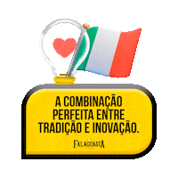 FalaguastaPizza falaguasta a combinacao perfeita entre tradicao e inovacao a combinação pefeita entre tradição e inovação Sticker