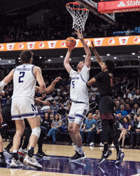 Yell Slam Dunk GIF by Northwestern Athletics