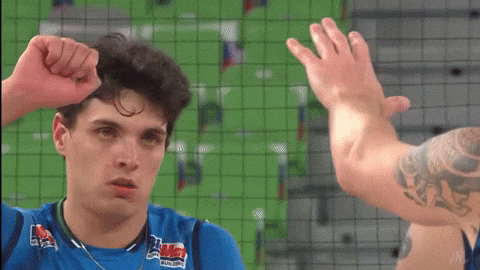 Volleyball Smile GIF