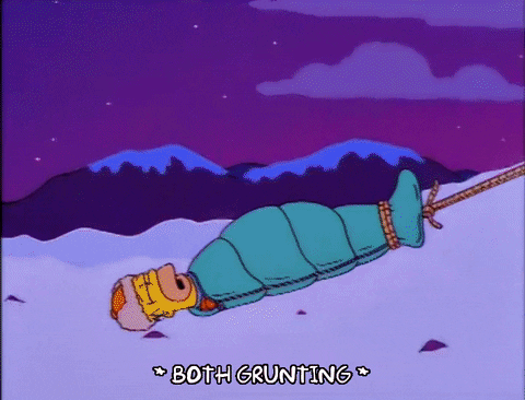 Season 9 Sleeping GIF by The Simpsons