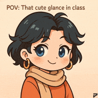 Hana Side Glance GIF by Persona