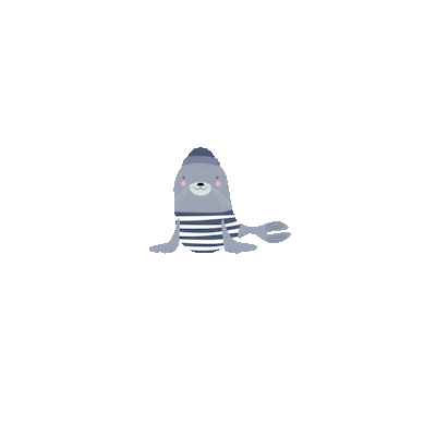 Seal Sticker by Tutete