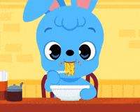 Dinner Eating GIF by Tomtomi
