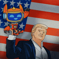 President Trump Win GIF by BLIFE Protocol