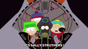 scared eric cartman GIF by South Park 