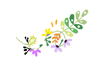 Flowers Vine Sticker by AlishaJensen