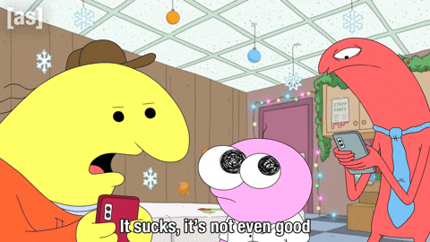 It Sucks Its Not Good GIF by Adult Swim