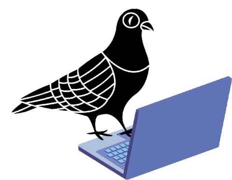 Officetaube Sticker by goodnight_at