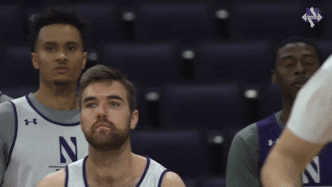 Warm Up Spencer GIF by Northwestern Athletics