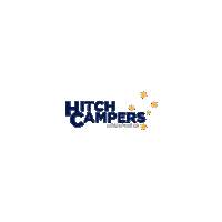 HitchCampers camper hitch tear drop camper trailer Sticker