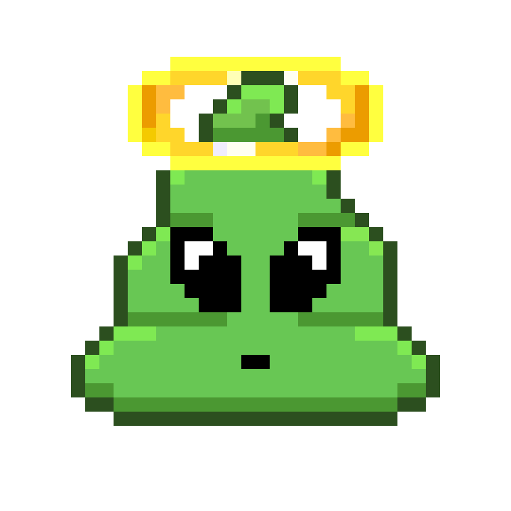 Art Shitting Sticker by Poopies.io