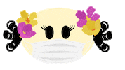 lucyintheskyoficial mascara protecao ficaemcasa lucyinthesky Sticker