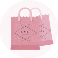 MaluPetWear shopping shop malu shoppingbag Sticker