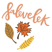 November Magyargif Sticker