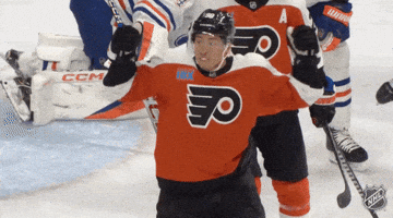 Happy Philadelphia Flyers GIF by NHL