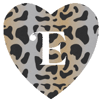 Leopard Print Love Sticker by Evewear