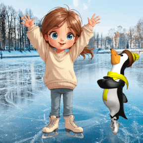Ice Skating GIF