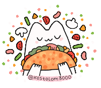 Eat Fast Food Sticker