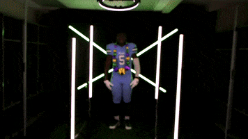 College Sports Football GIF by GreenWave
