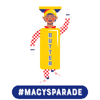 Happy Macys Parade Sticker by The 94th Annual Macy’s Thanksgiving Day Parade
